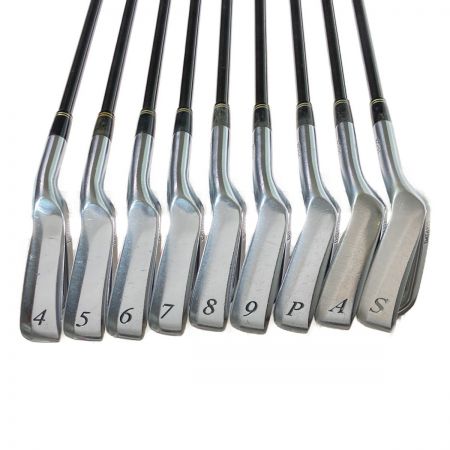  PRGR プロギア DATA822 4-9.P.A.S 9本 アイアンセット DATA060 M-40 SR
