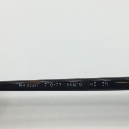  RAY-BAN レイバン サングラス　710/73 　ケース付き RB4387 ブラウン