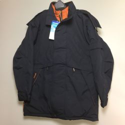 ◎◎ 自重堂 防水防寒コート 作業服 サイズLL 48343 ネイビー Sランク