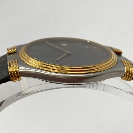  Christian Dior クリスチャンディオール アナログ 腕時計 クォーツ ベルト社外 39 14 01 ブラック