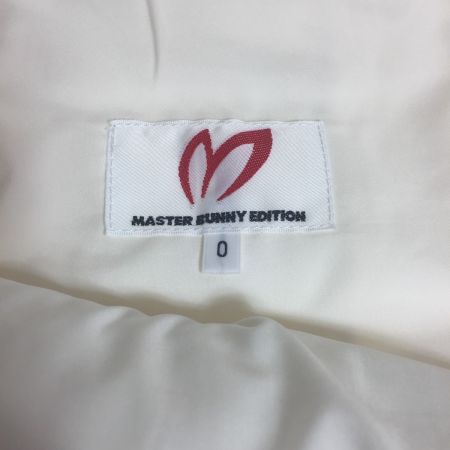  Master Bunny Edition マスターバニーエディション 中綿プリーツスカート 　サイズＯ ホワイト