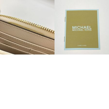  MICHAEL KORS マイケルコース 財布 長財布 L字ファスナー 35H8GTVZ3L アイボリー