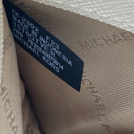  MICHAEL KORS マイケルコース 財布 長財布 L字ファスナー 35H8GTVZ3L アイボリー