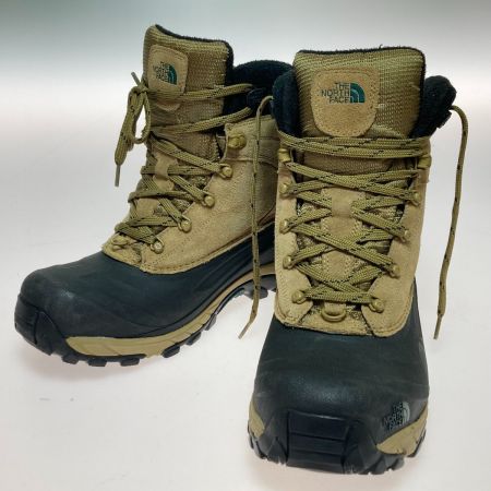  THE NORTH FACE ザノースフェイス トレッキングブーツ 27cm チルキャットIII スノーブーツ NF0A39V6 カーキ