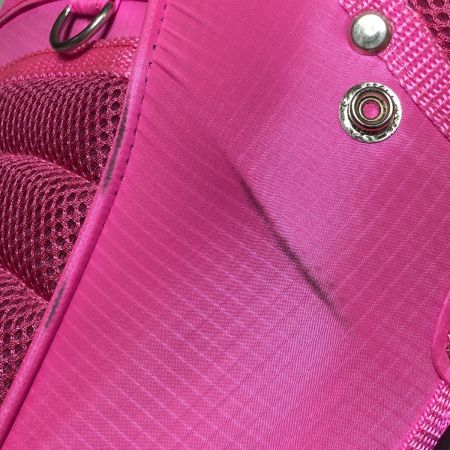  Jack Bunny!! ジャックバニー スタンドバッグ キャディバッグ 9.5型 6分割 2.65kg ピンク PEARLY GATES パーリーゲイツ