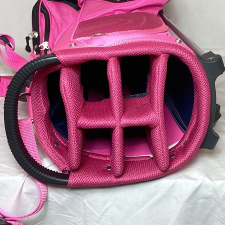  Jack Bunny!! ジャックバニー スタンドバッグ キャディバッグ 9.5型 6分割 2.65kg ピンク PEARLY GATES パーリーゲイツ