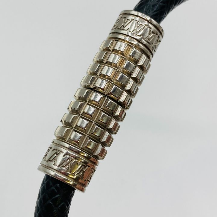 ルイヴィトン　タイガ　ブラスレ　ディジット　M6629 グレー ブレスレット ルイヴィトン タイガ ブラスレ ディジット M6629 グレー ブレスレット