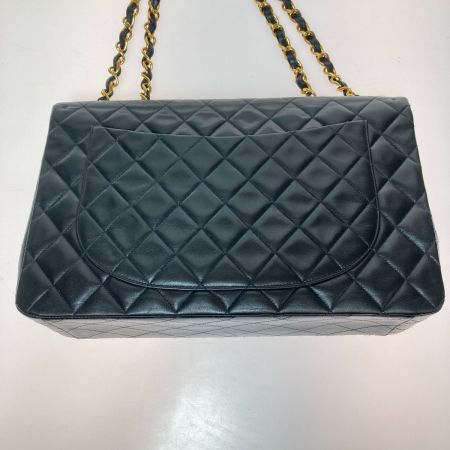  CHANEL シャネル デカマトラッセ 34 チェーンショルダー ショルダーバッグ A47600 ブラック ギャランティーカード無