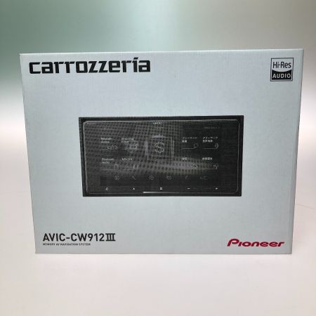  Pioneer パイオニア カロッツェリア サイバーナビ カーナビ 7V型HD AVIC-CW912III