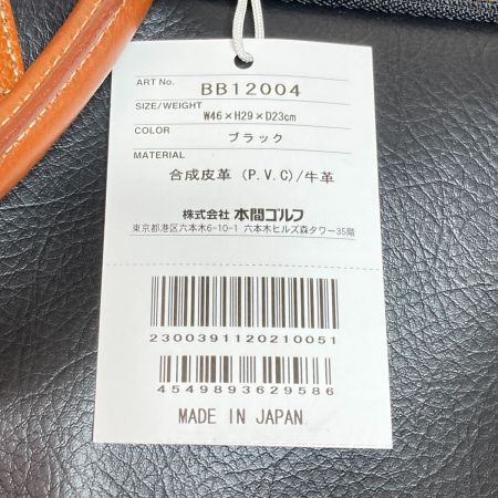  HONMA ホンマ ボストンバッグ 豊岡鞄 本間ゴルフ BB12004 ブラック