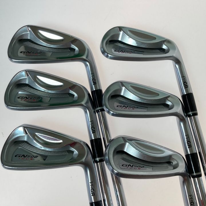 PRGR プロギア GN502 TOUR FORGED 5-9.P 6本 アイアンセット 110 SPEC STEEL II M-46  (X相当)｜中古｜なんでもリサイクルビッグバン