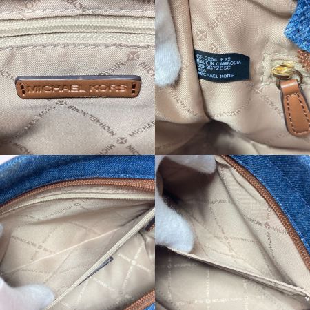  MICHAEL KORS マイケルコース 2WAYショルダーバッグ ハンドバッグ デニム レディース 35F2G7ZC5C インディゴ