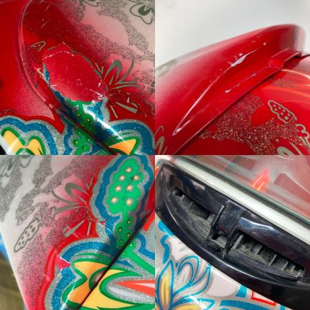  SUOMY スオーミー FLOWER フラワー フルフェイスヘルメット サイズL 使用感有