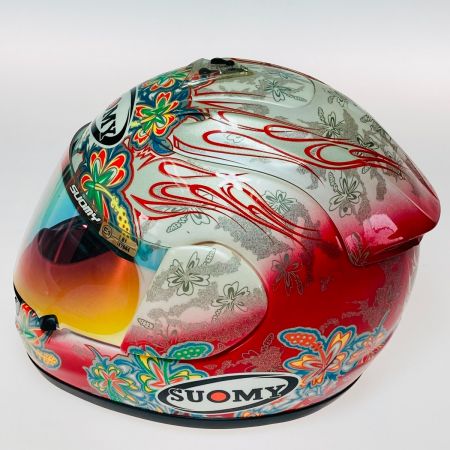  SUOMY スオーミー FLOWER フラワー フルフェイスヘルメット サイズL 使用感有