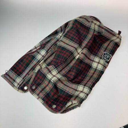  ZOY キャディバッグ キャスター付 チェック柄 9型 6分割 3.5kg