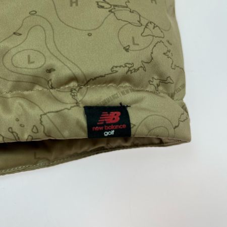 NEW BALANCE ニュー・バランス 中綿 ジップアップブルゾン 　防⾵性・ストレッチ・蓄熱保温性　アウター ゴルフ 012-1220008 ベージュ