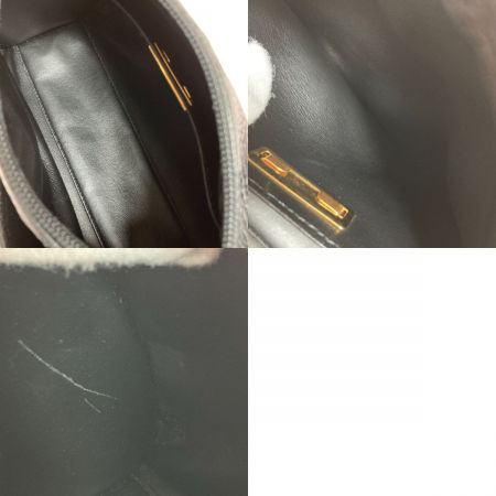  Christian Dior クリスチャンディオール  ミニハンドバッグ バッグ CDゴールド金具 ブラック