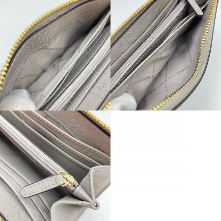  MICHAEL KORS マイケルコース 財布 長財布 L字ファスナー 35T6GTVE3L グレー