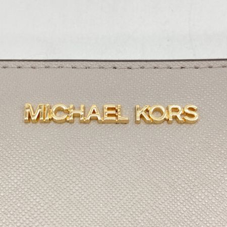  MICHAEL KORS マイケルコース 財布 長財布 L字ファスナー 35T6GTVE3L グレー