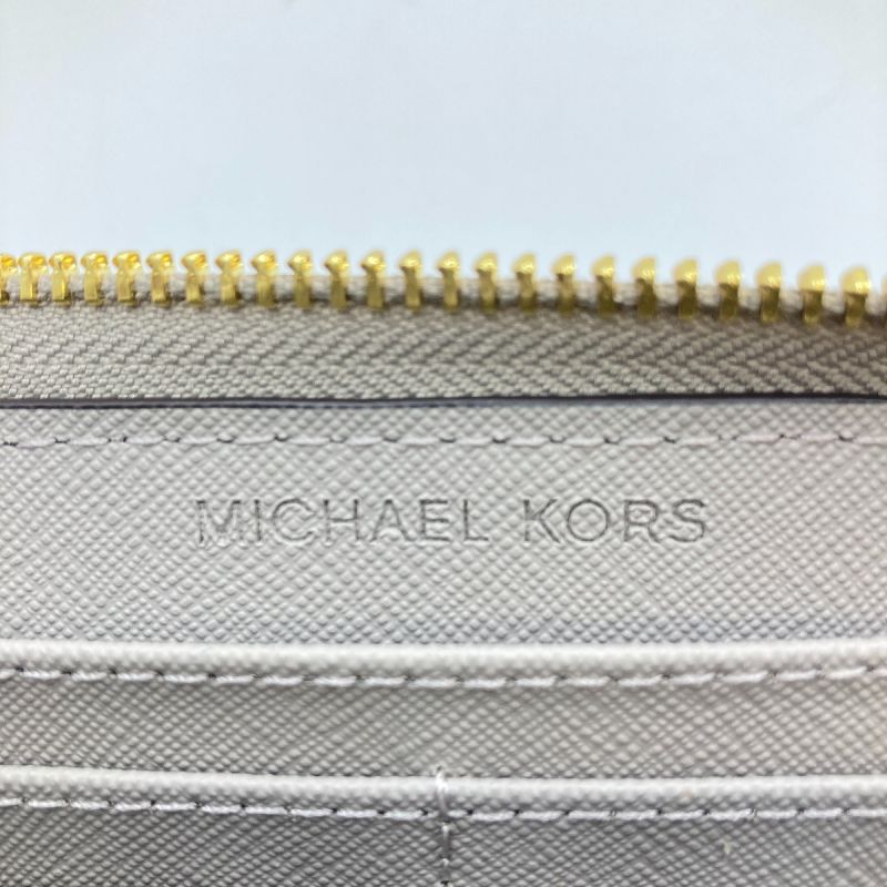 中古】 MICHAEL KORS マイケルコース 財布 長財布 L字ファスナー