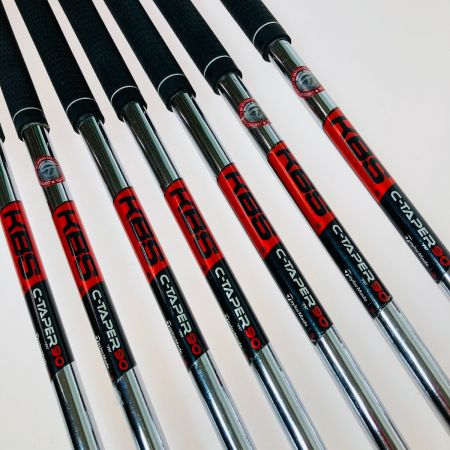 TaylorMade テーラーメイド AEROBURNER エアロバーナー 6-9.P.A.S 7本 アイアンセット KBS C-TAPER90 S  ｜中古｜なんでもリサイクルビッグバン