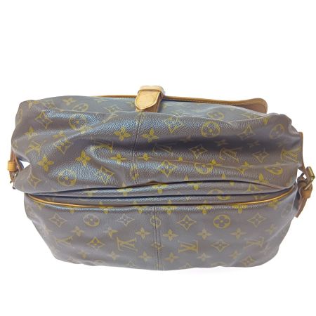  LOUIS VUITTON ルイヴィトン モノグラム ソミュール35 ショルダーバッグ M42254 ブラウン