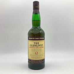 ◎◎ GLENLIVET グレンリベット 12年 フレンチ オーク フィニッシュ ウイスキー スコッチ 700ml 40% Nランク 未開栓