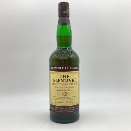  GLENLIVET グレンリベット 12年 フレンチ オーク フィニッシュ ウイスキー スコッチ 700ml 40% 未開栓