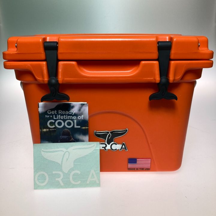 ORCA クーラーボックス 約19L 20QT オレンジ｜中古｜なんでも 