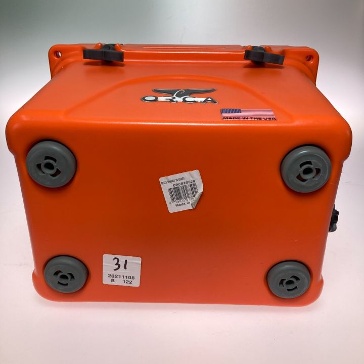 ORCA クーラーボックス 約19L 20QT オレンジ｜中古｜なんでも 