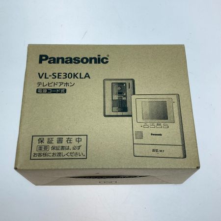  Panasonic パナソニック テレビドアホン 電源コード式 VL-SE30KLA