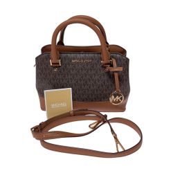 ◎◎ MICHAEL KORS マイケルコース 2WAYショルダーバッグ ハンドバッグ レディース 35T9GS7S1B ブラウン Bランク