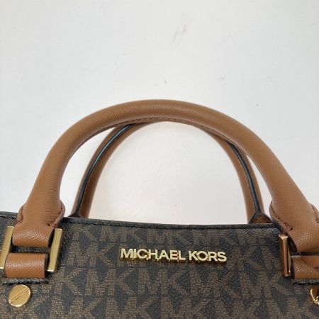  MICHAEL KORS マイケルコース 2WAYショルダーバッグ ハンドバッグ レディース 35T9GS7S1B ブラウン