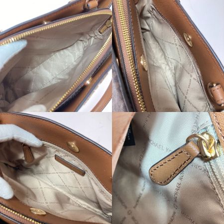  MICHAEL KORS マイケルコース 2WAYショルダーバッグ ハンドバッグ レディース 35T9GS7S1B ブラウン