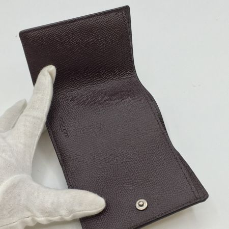  COACH コーチ 3つ折り財布 　ミニサイズ　箱付き メタリック