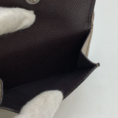  COACH コーチ 3つ折り財布 　ミニサイズ　箱付き メタリック