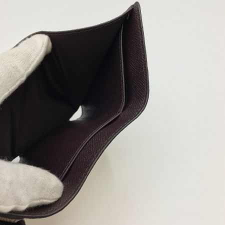  COACH コーチ 3つ折り財布 　ミニサイズ　箱付き メタリック