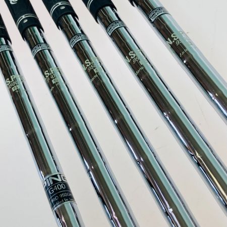 PING ピン G400 黒ドット 6-9.W 5本 アイアンセット インチカット N.S.PRO 950GH S