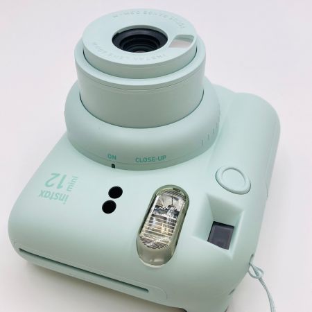  FUJIFILM フジフィルム instax mini 12 チェキ インスタントカメラ ミントグリーン instax mini 12
