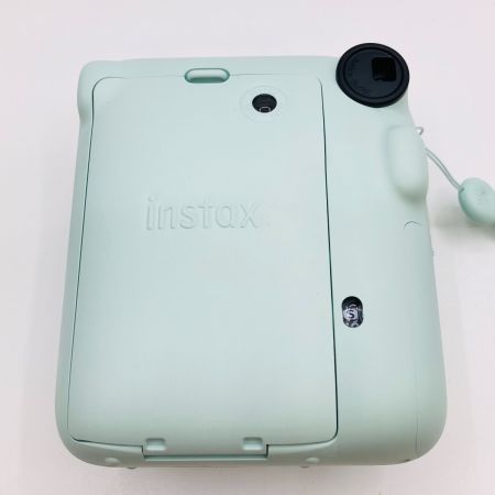  FUJIFILM フジフィルム instax mini 12 チェキ インスタントカメラ ミントグリーン instax mini 12