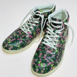 ◎◎ PEARLY GATES パーリーゲイツ ゴルフシューズ 26.5cm 花柄 スパイク欠品 Cランク