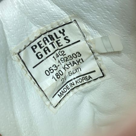 PEARLY GATES パーリーゲイツ ゴルフシューズ 26.5cm 花柄 スパイク欠品