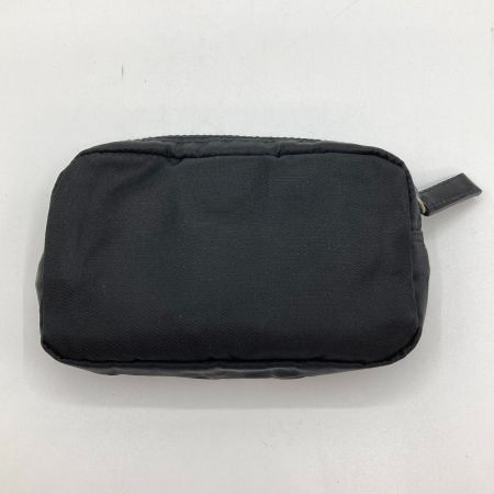  PRADA プラダ ファスナーポーチ ポーチ ギャランティーカード付 1N0833 ブラック