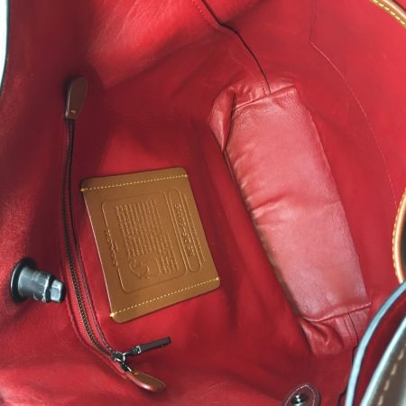  COACH コーチ レザー　ショルダーバッグ  50115 ボルドー