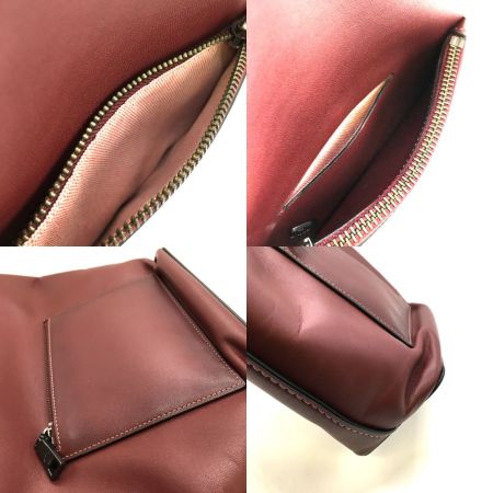  COACH コーチ レザー　ショルダーバッグ  50115 ボルドー
