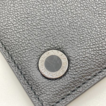  BVLGARI ブルガリ ブルガリ・ブルガリ マン 二つ折り財布 長財布 箱付 291156 ブラック
