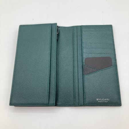  BVLGARI ブルガリ ブルガリ・ブルガリ マン 二つ折り財布 長財布 箱付 291156 ブラック