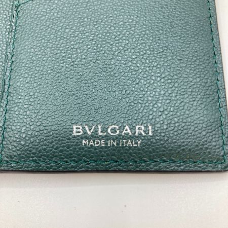  BVLGARI ブルガリ ブルガリ・ブルガリ マン 二つ折り財布 長財布 箱付 291156 ブラック