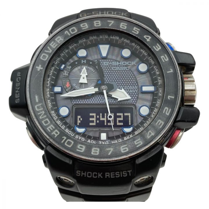 CASIO カシオ G-SHOCK ジーショック GULFMASTER ガルフマスター 電波ソーラー メンズ 腕時計  GWN-1000B｜中古｜なんでもリサイクルビッグバン