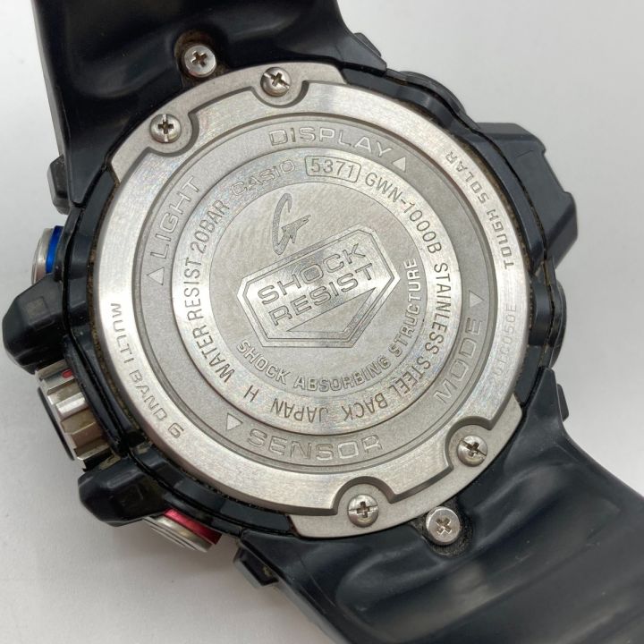 中古】 CASIO カシオ G-SHOCK ジーショック GULFMASTER ガルフマスター 電波ソーラー メンズ 腕時計 GWN-1000B｜総合リサイクルショップ  なんでもリサイクルビッグバン オンラインストア